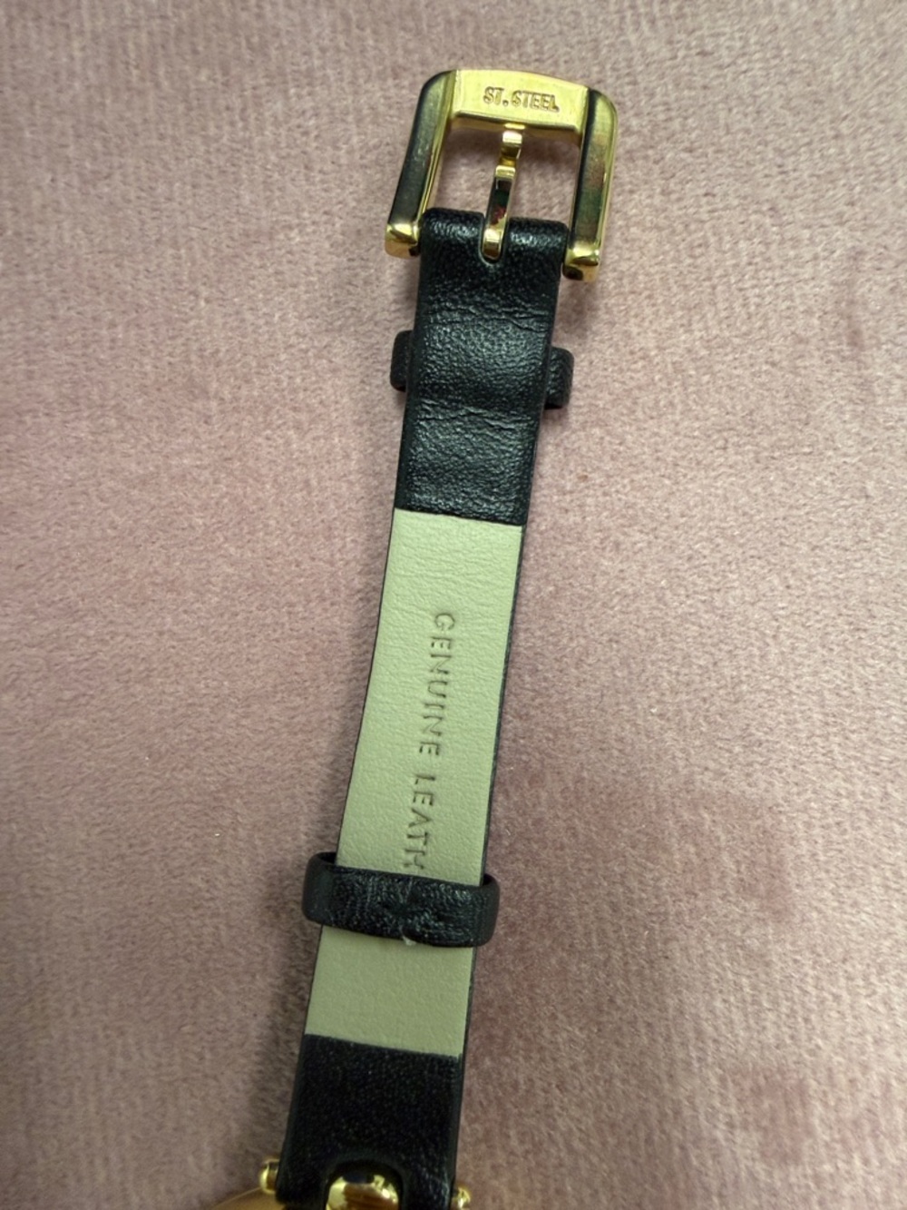kate spade Gold Tone Watch with Pink and Blue Floral Dial - Picture 5 of 7